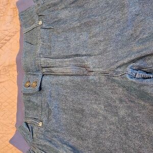 Womens Modern Fit Jeans Plus, Blue Cargo Pants by Woman Within,18W